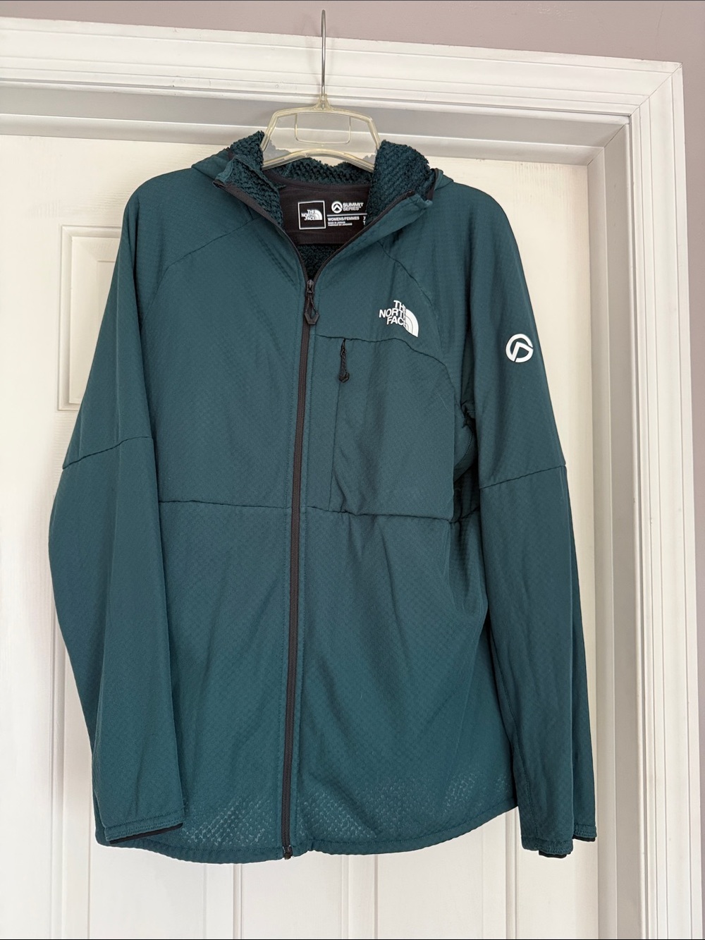 The North Face Teal Hooded Lightweight Jacket